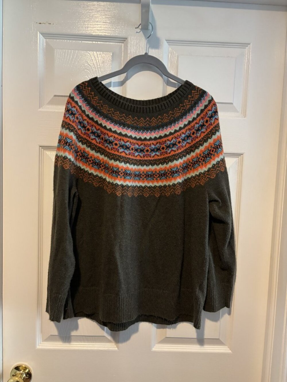 Talbots Fair Isle Sweater